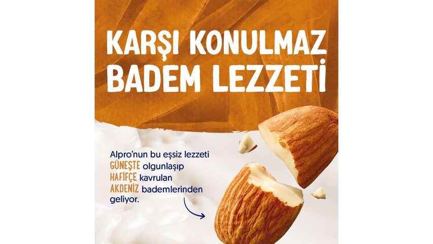 Alpro Almond Drink Plant-Based Vegan Lactose-Free 1 L
