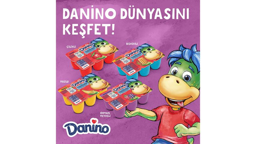 Danino Forest Fruit Yogurt 6 x 40 g