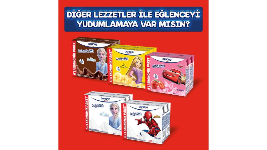 Danone Cocoa Milk 6 x 180 ml
