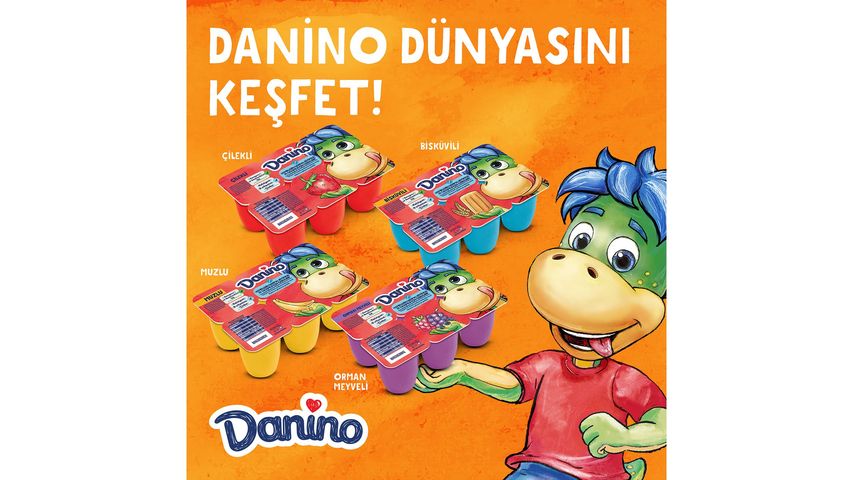 Danino Banana Yogurt 6 x 40 g