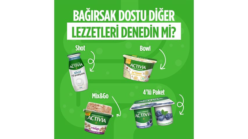 Activia Probiotic Fig & Walnut Yogurt 4 x 100 g
