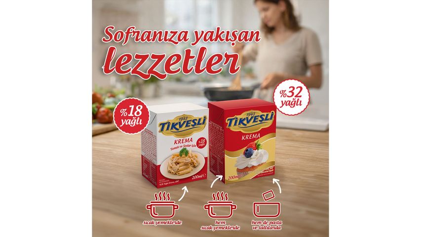 Tikveşli Cream (32% Fat) 200 ml