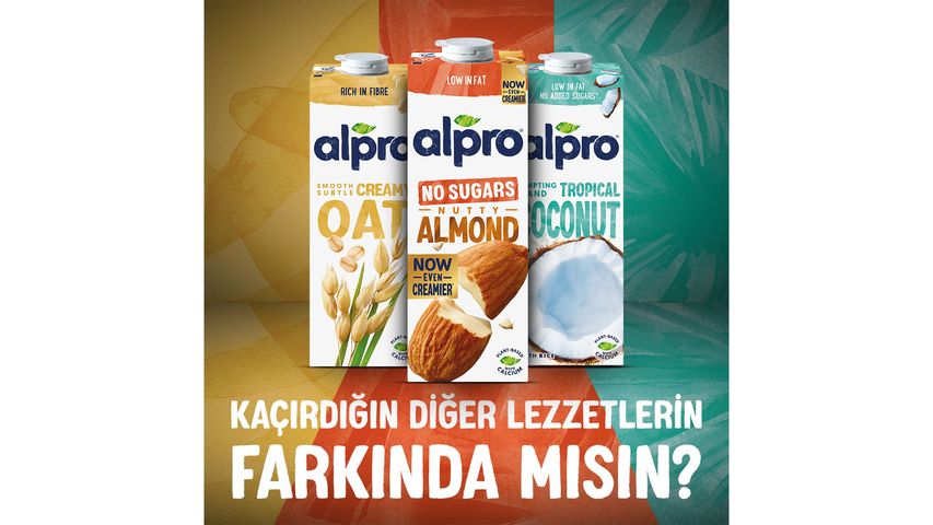 Alpro Oat-Almond Drink Plant-Based Vegan Lactose-Free 1 L