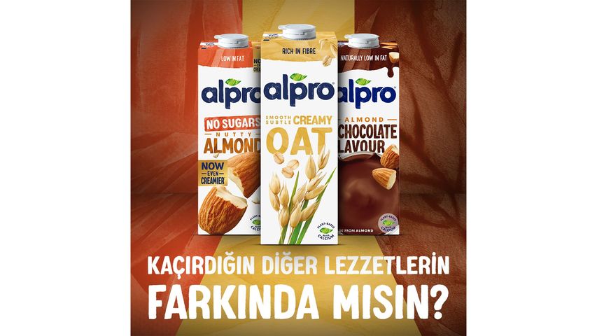 Alpro Vanilla Almond Drink Plant-Based Vegan Lactose-Free 1 L