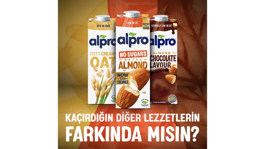 Alpro Almond Drink Plant-Based Vegan Lactose-Free 1 L