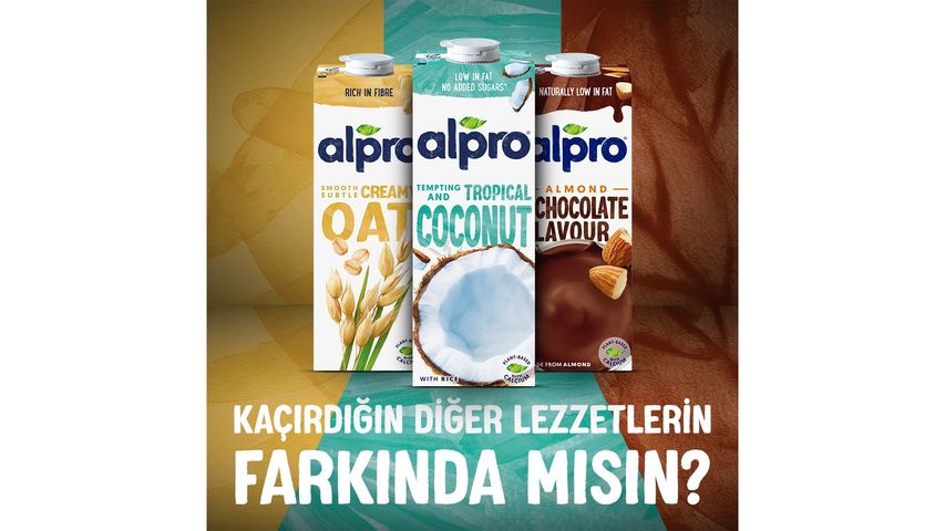 Alpro Unsweetened Almond Drink Plant-Based Vegan Lactose-Free 1 L