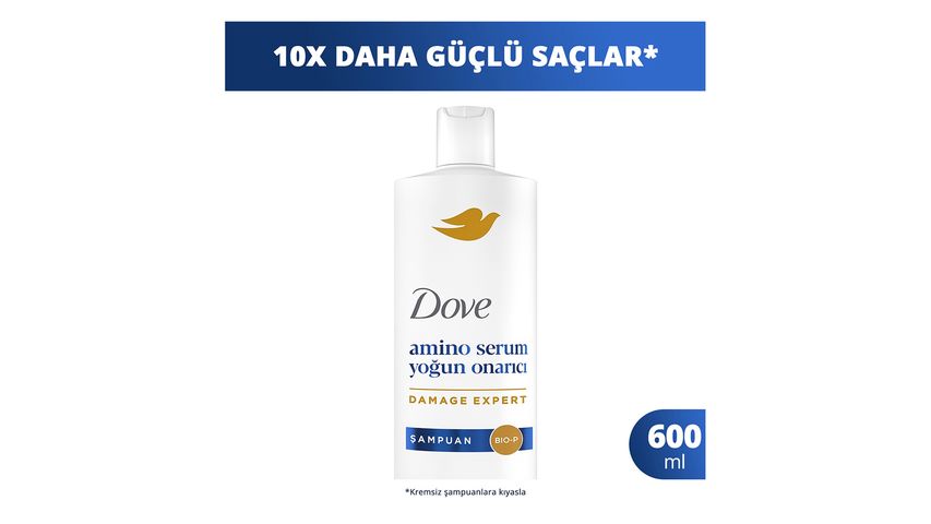 Dove Amino Serum Intensive Repair Shampoo 600 ml