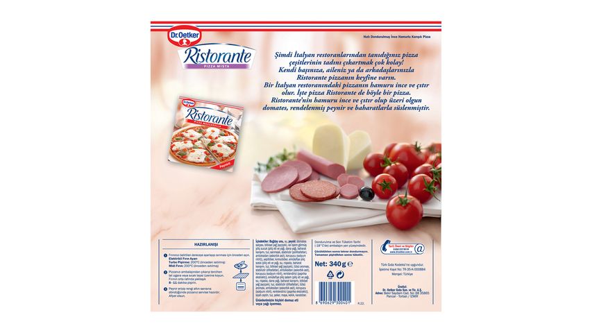 Dr. Oetker Ristorante Mista Mixed Pizza 340 g