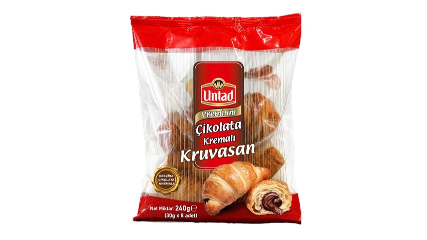 Untad Chocolate Cream Croissant 8 x 30 g