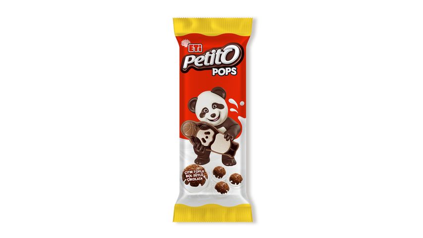 Eti Petito Pops Milk Chocolate 16 g