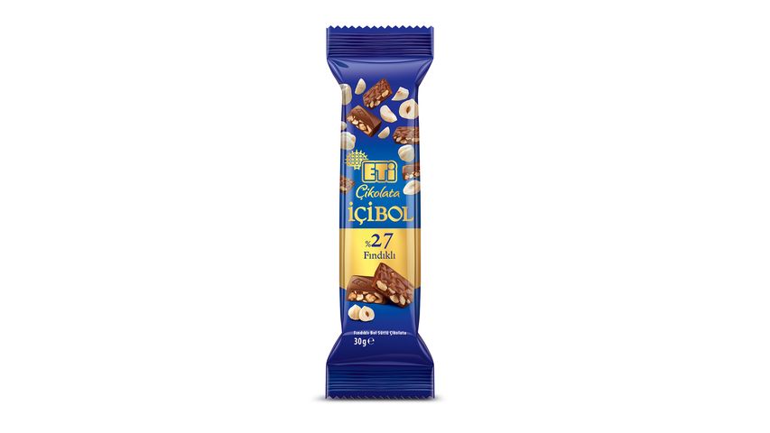 Eti İçibol 27% Hazelnut Milk Chocolate 30 g