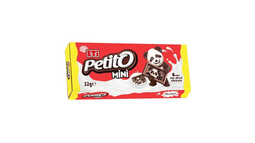Eti Petito Milk Chocolate Mini 32 g
