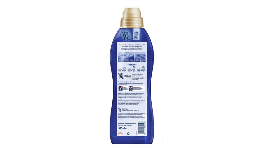 Vernel Max Aromatherapy Lily Fabric Softener 960 ml