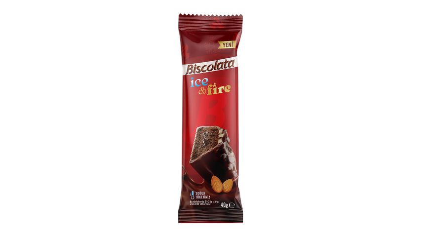 Biscolata Ice & Fire Chocolate-Filled Cake 40 g