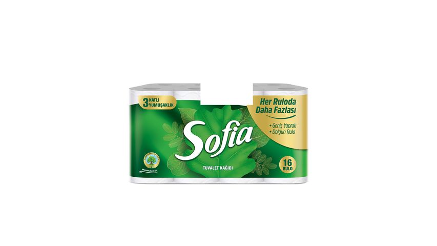 Sofia 3-Ply 16-Roll Toilet Paper