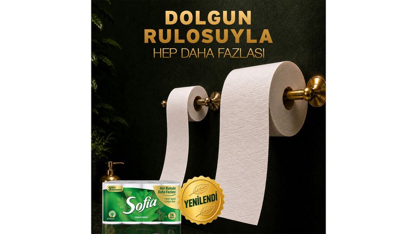 Sofia 3-Ply 16-Roll Toilet Paper