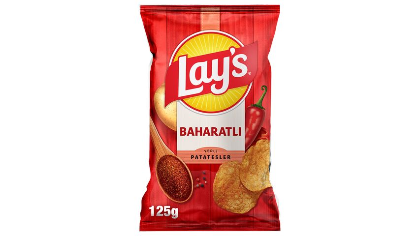 Lay's Spicy Potato Chips Super Size 125 g