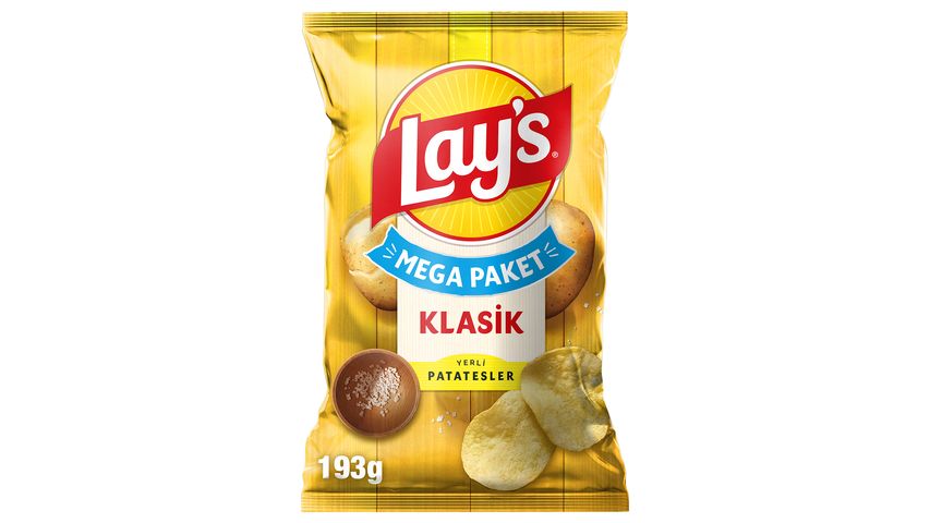Lay's Classic Potato Chips Mega Size 193 g