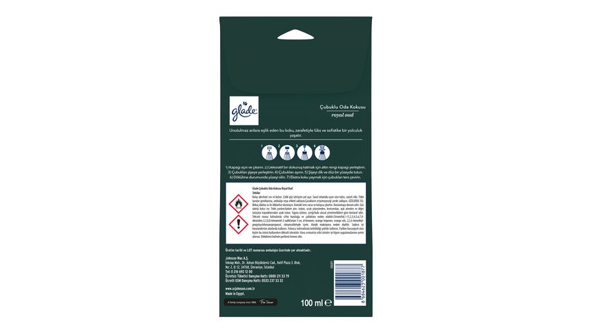Glade Reed Diffuser Royal Oud 100 ml