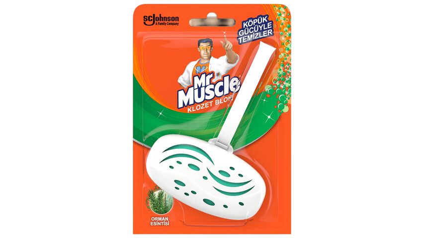 Mr Muscle Toilet Rim Block Forest Breeze 40 g