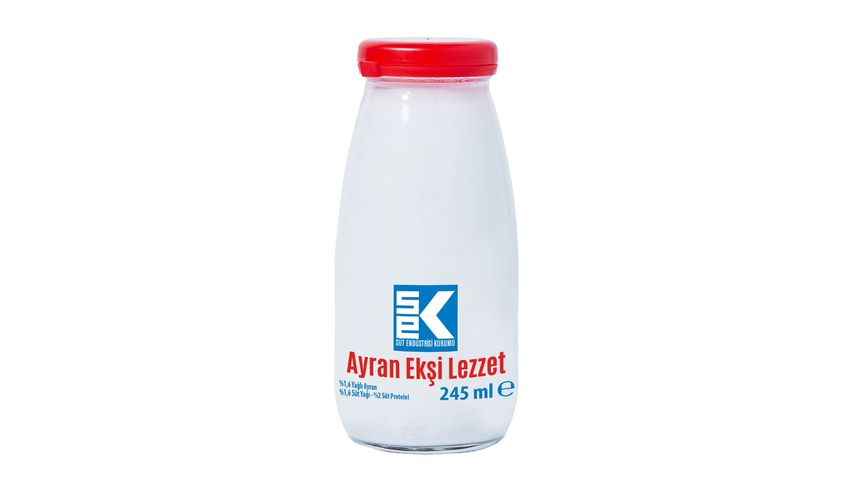 Sek Sourdough Ayran in Glass Bottle 245 ml
