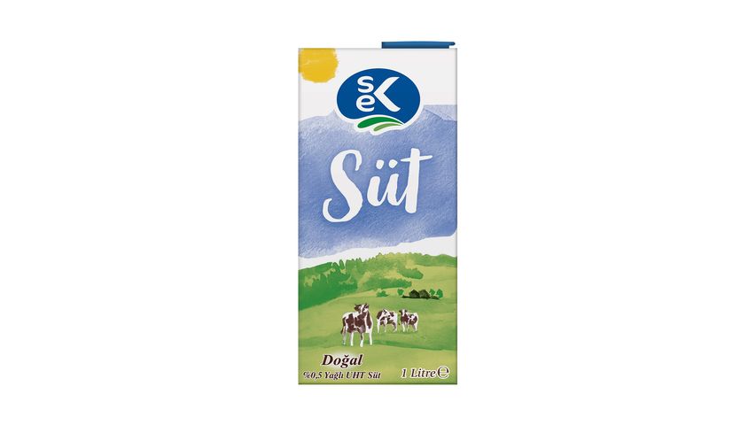 Sek 0.5% Fat Milk 1 L