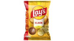 Lay's Classic Potato Chips Party Size 160 g