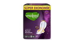Molped Supernight Plus Extra Long Night 14 Pieces