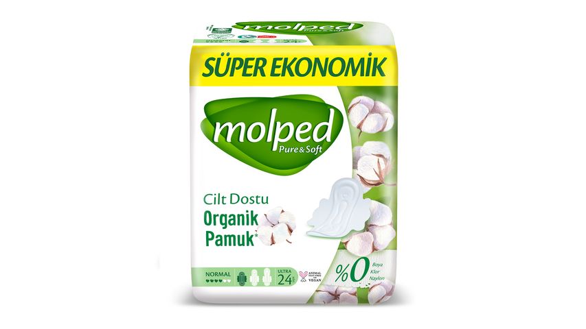 Molped Pure & Soft Super Economy Normal 24 Pieces