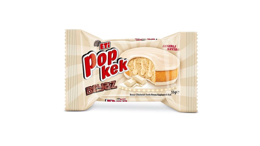 Eti Popkek Cake with White Chocolate 55 g