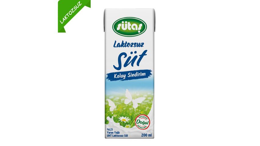 Sütaş Lactose-Free Milk 200 ml