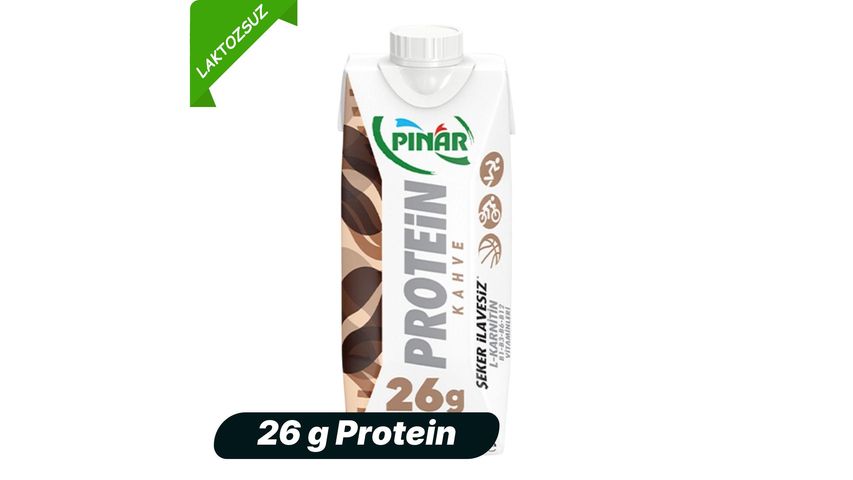 Pınar Protein Coffee Lactose Free Milk 500 ml