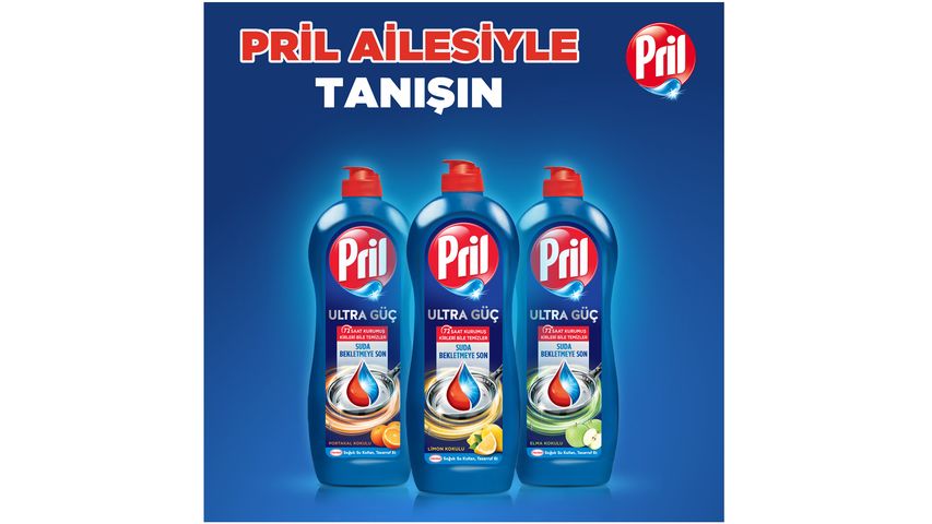 Pril Ultra Power Lemon Liquid Dishwashing Detergent 675 g