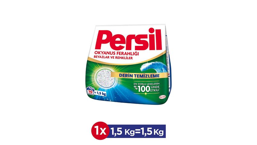 Persil Ocean Freshness Powder Laundry Detergent 1.5 kg