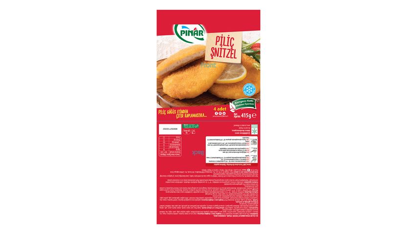 Pınar Chicken Schnitzel 415 g