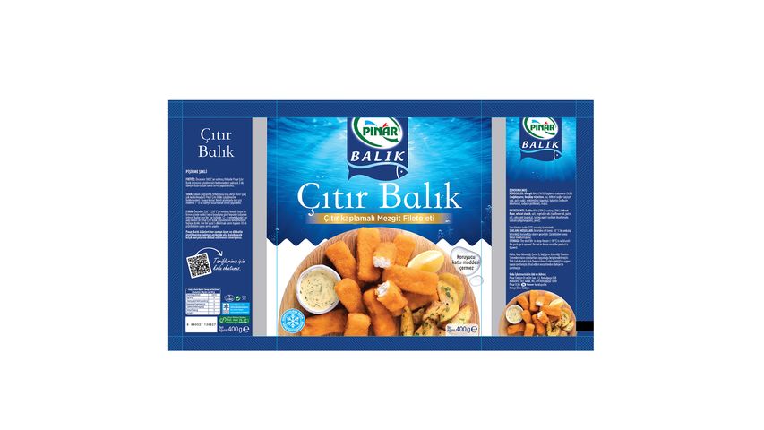 Pınar Crispy Fish 400 g