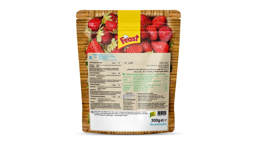 Feast Frozen Strawberries 300 g