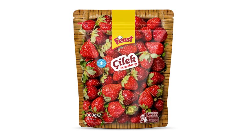 Feast Frozen Strawberries 300 g