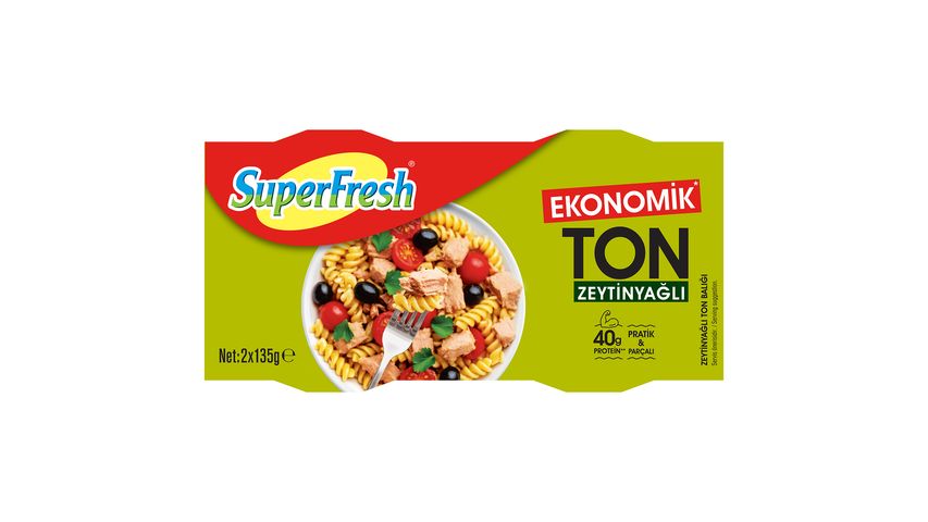 SuperFresh Value Tuna in Olive Oil 2 x 135 g