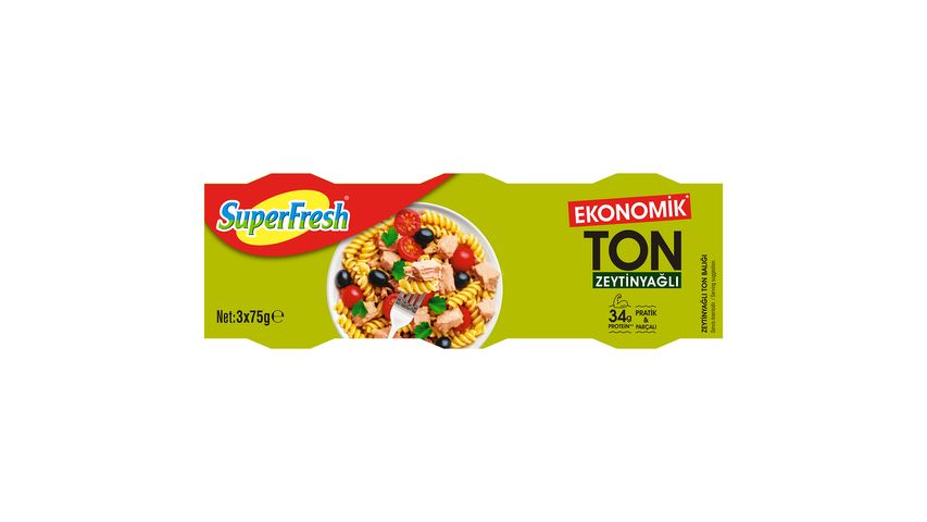 SuperFresh Value Tuna in Olive Oil 3 x 75 g