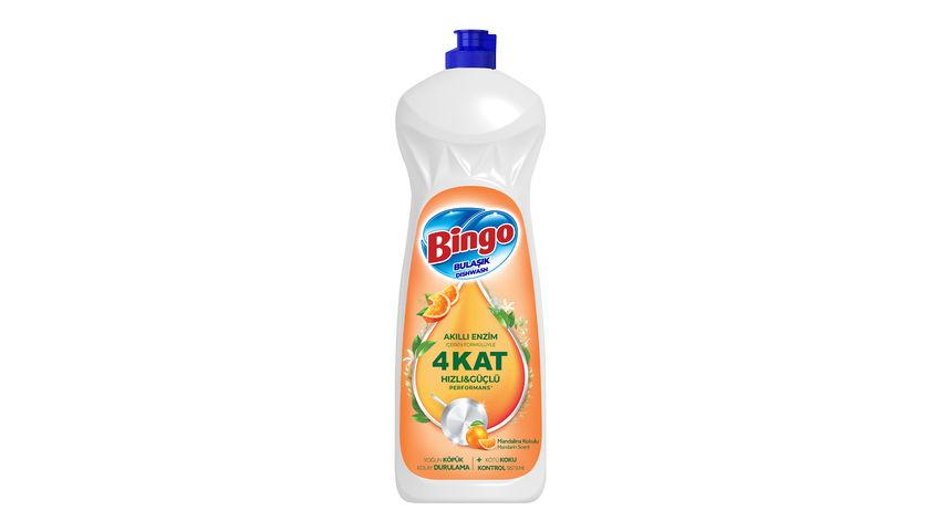 Bingo Dishwashing Liquid Tangerine 650 ml