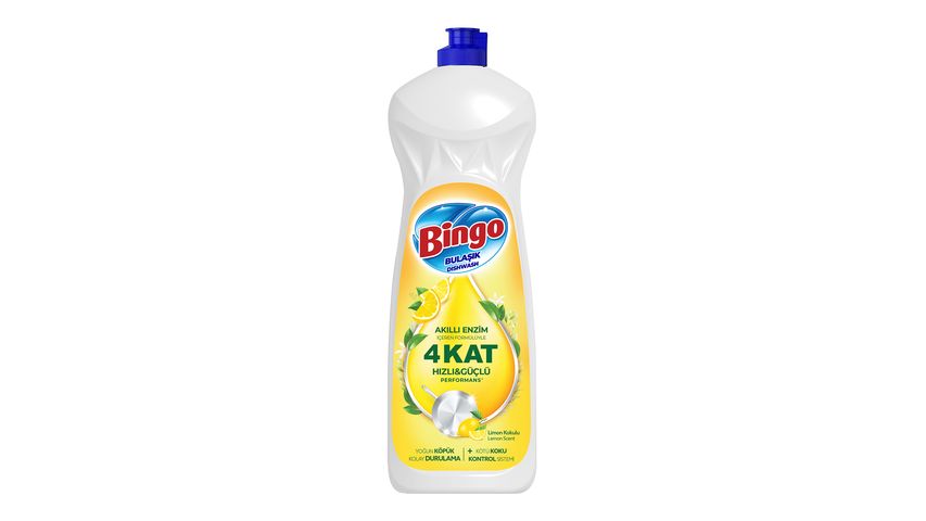 Bingo Dishwashing Liquid Lemon 650 ml