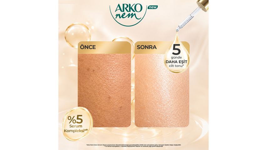 Arko Nem Extra Serum Anti-Blemish & Tone-Equalizing Body Lotion 200 ml