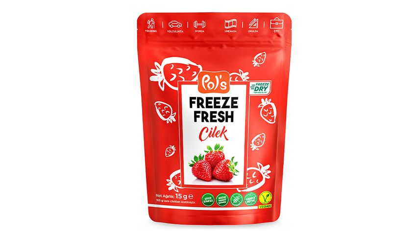 Pol’s Freeze Fresh Strawberry 15 g