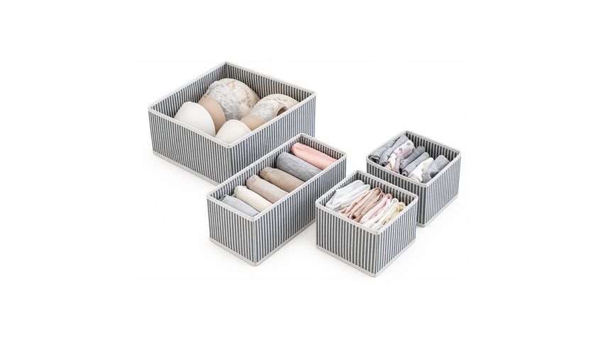 Deka Home 4 Pack Drawer Organizer