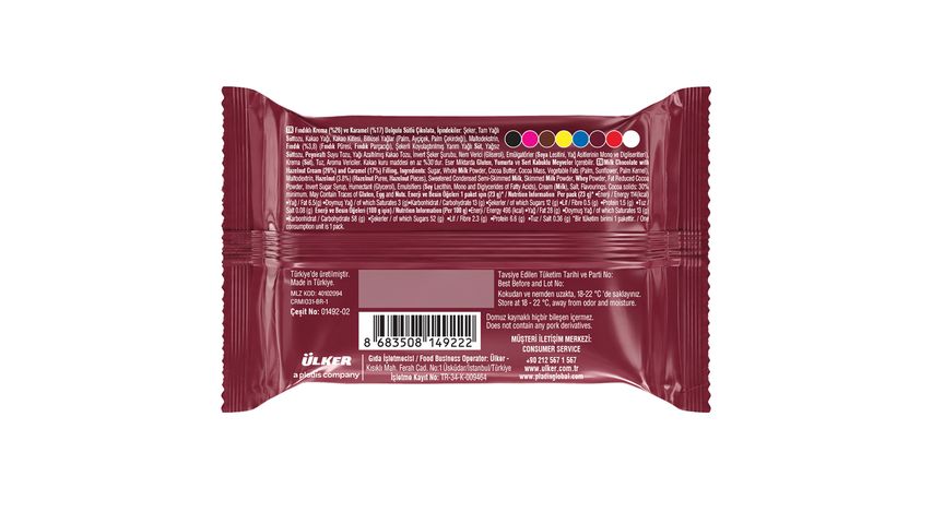 Ülker Caramio Cup Chocolate with Hazelnut Cream & Caramel Filling 23 g