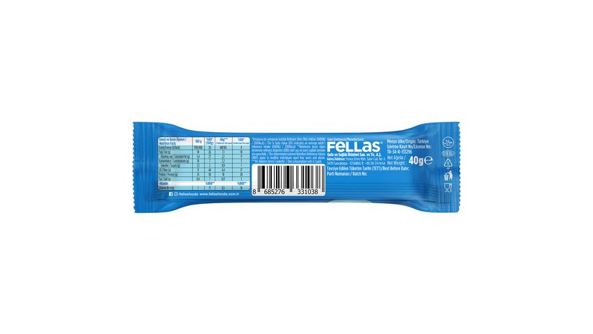 Fellas Chocolate-Coated Hazelnut High-Protein Bar 40 g