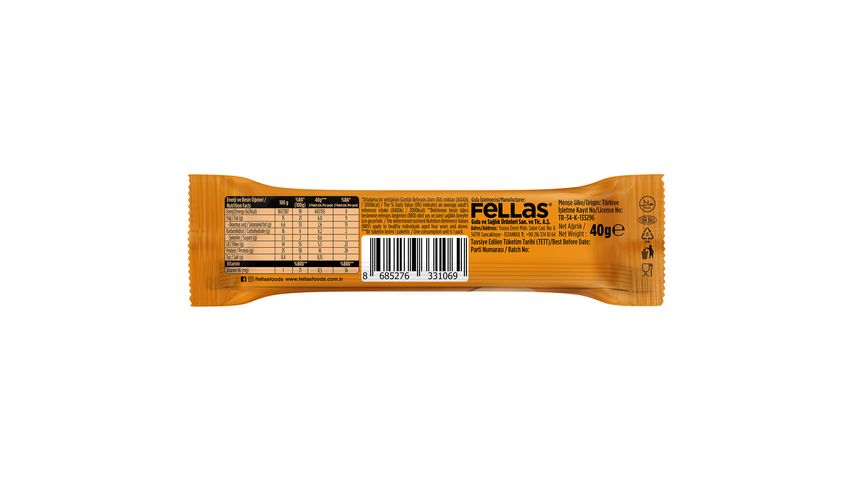 Fellas Chocolate-Coated Peanut High-Protein Bar 40 g