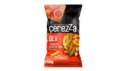 Çerezza Giant Spicy Tomato Sauce Flavored Corn Snacks Party Size 150 g