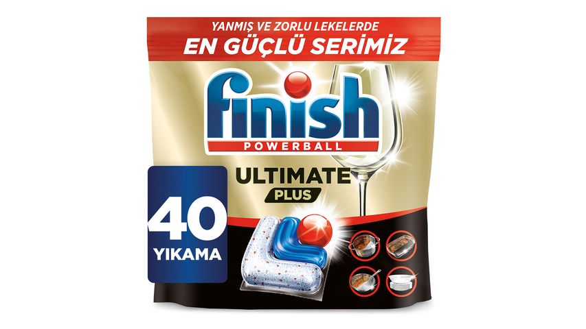 Finish Ultimate Plus Dishwasher Tablets 40 pcs